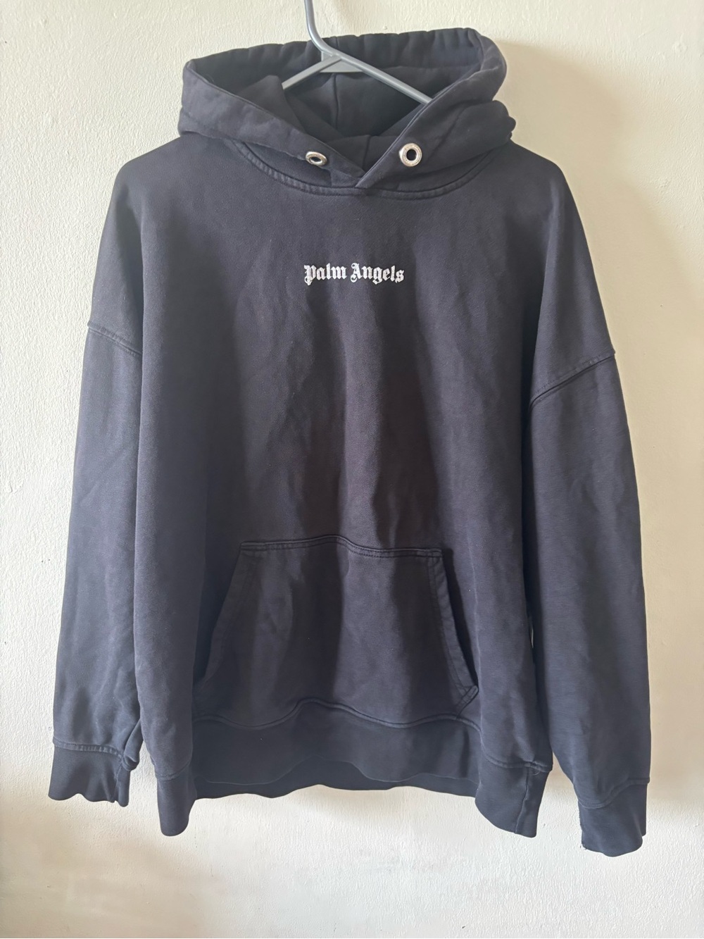 Palm Angels Over The Head
Logo Hooded Sweatshirt